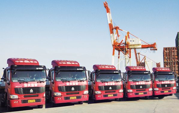 五河到上海拖车报关集装箱车队_上海世诺国际货物运输代理有.